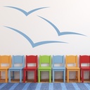 Seagulls Birds Animals Wall Sticker