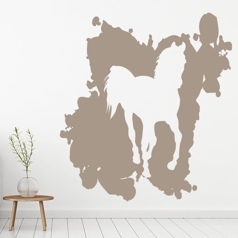 Shadowed Horse Wall Sticker
