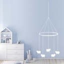 Sheep Mobile Farm Animals Nursery Wall Sticker