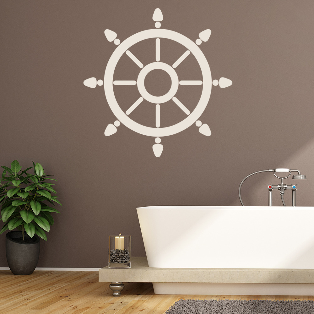 Ship Wheel Decorative Wall Art Stickers Wall Decal
