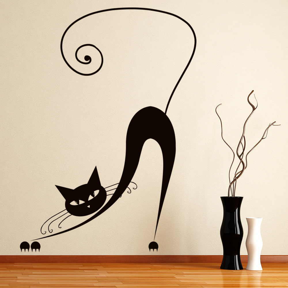 Siamese Cat Wall Sticker - Mod6