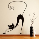 Siamese Cat Wall Sticker - Mod6