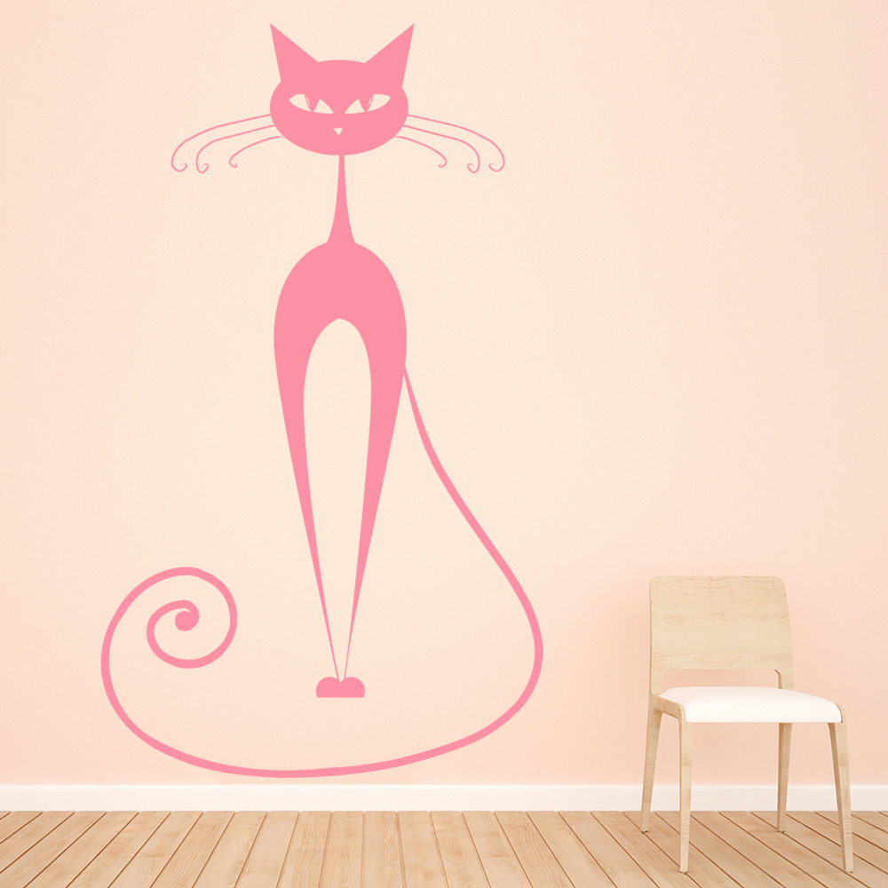 Siamese Cat Wall Sticker - Mod5