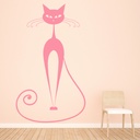 Siamese Cat Wall Sticker - Mod5