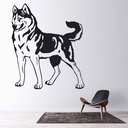 Siberian Husky Dog Wall Sticker - Mod7
