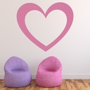 Simple Heart Love Heart Wall Sticker