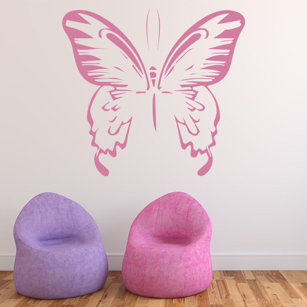 Sketch Butterfly Butterflies Wall Sticker