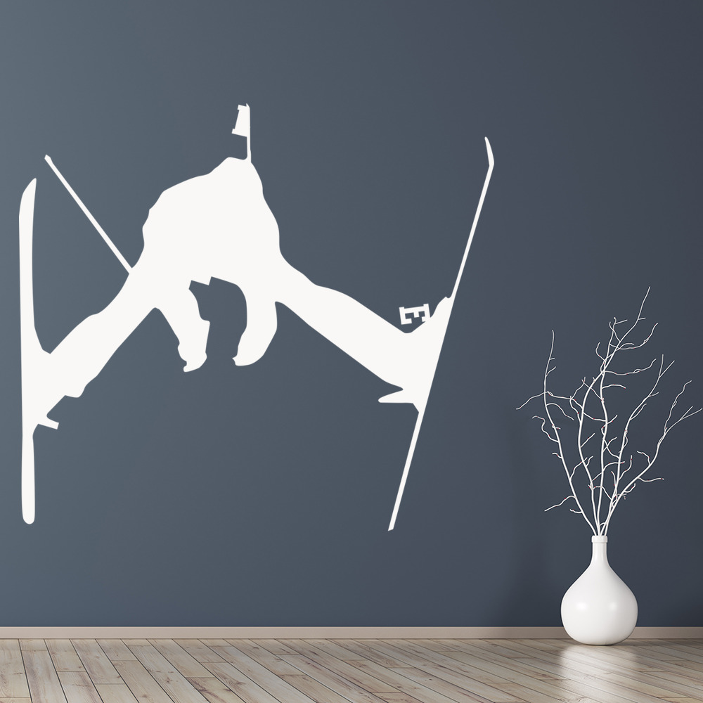 Ski Jump Extreme Sports Wall Sticker