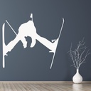 Ski Jump Extreme Sports Wall Sticker