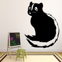 Skunk Wild Animals Wall Sticker