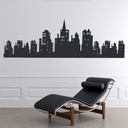 Sky Scraper City Skyline Cityscape Wall Sticker