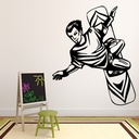 Snowboarder Extreme Sports Wall Sticker