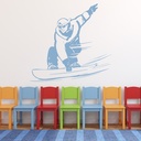 Snowboarding Ski Extreme Sports Wall Sticker