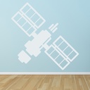 Space Satellite Planets Space Wall Sticker