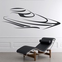 Speed Boat Ships Transport Wall Sticker