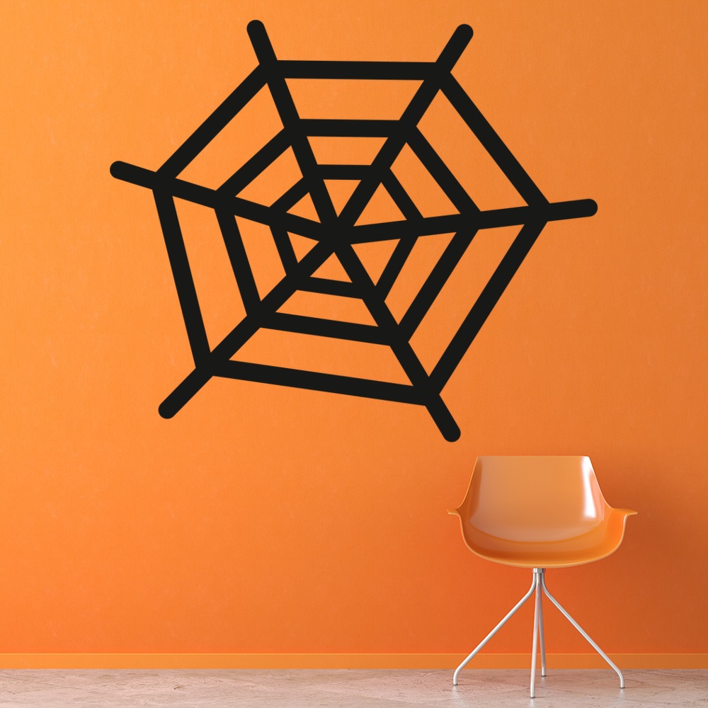Spiders Web Halloween Wall Sticker