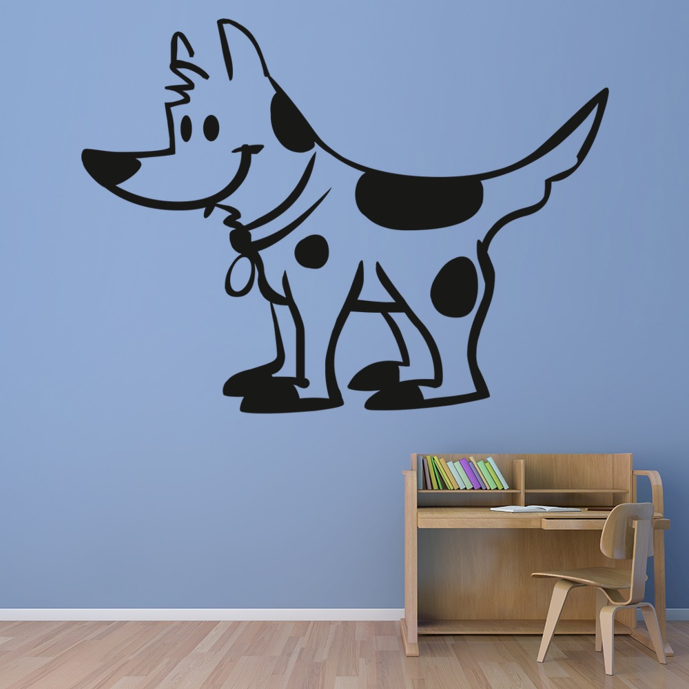 Spotty Dog Kids Wall Sticker