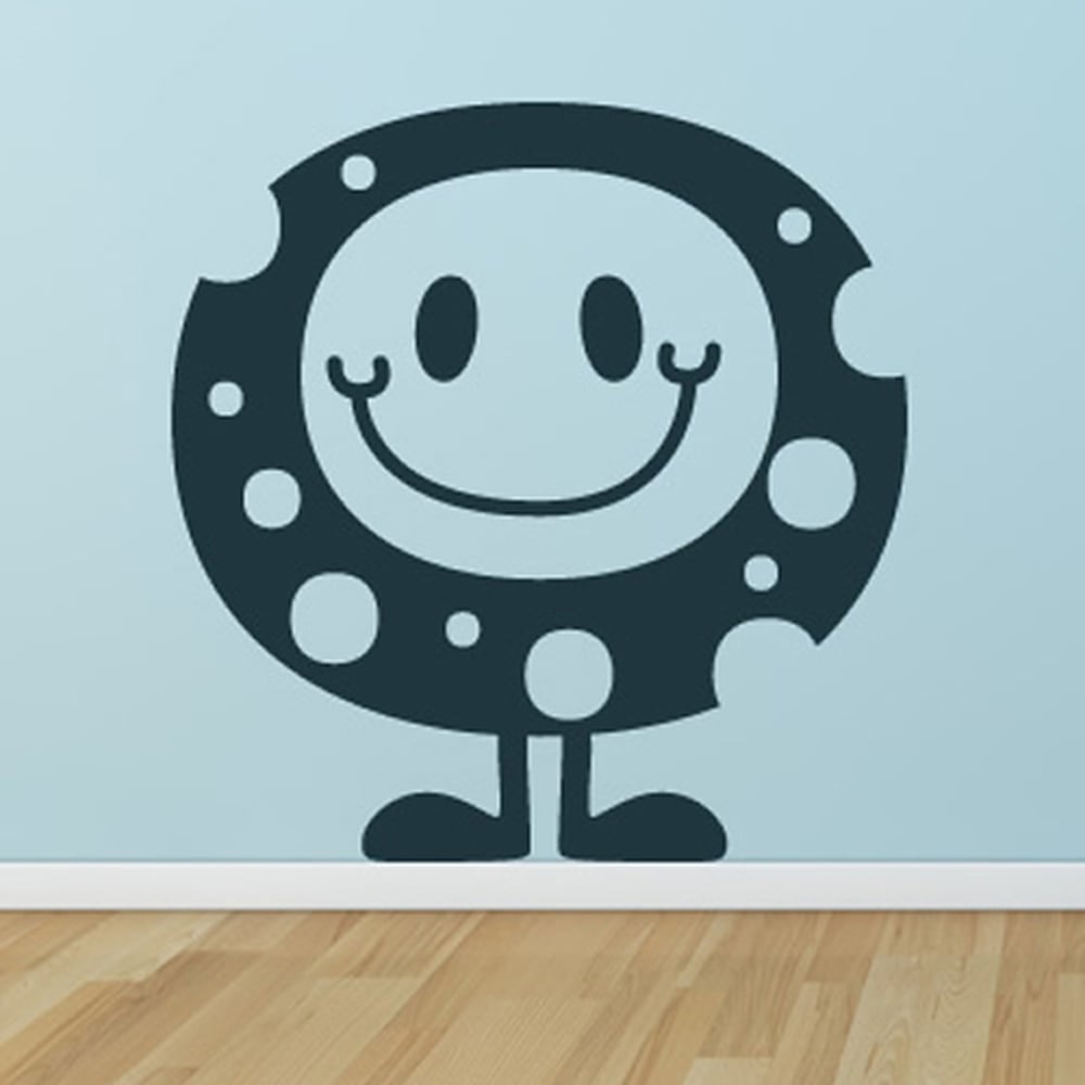 Spotty Monster Funny Halloween Wall Sticker
