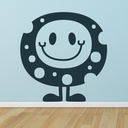 Spotty Monster Funny Halloween Wall Sticker