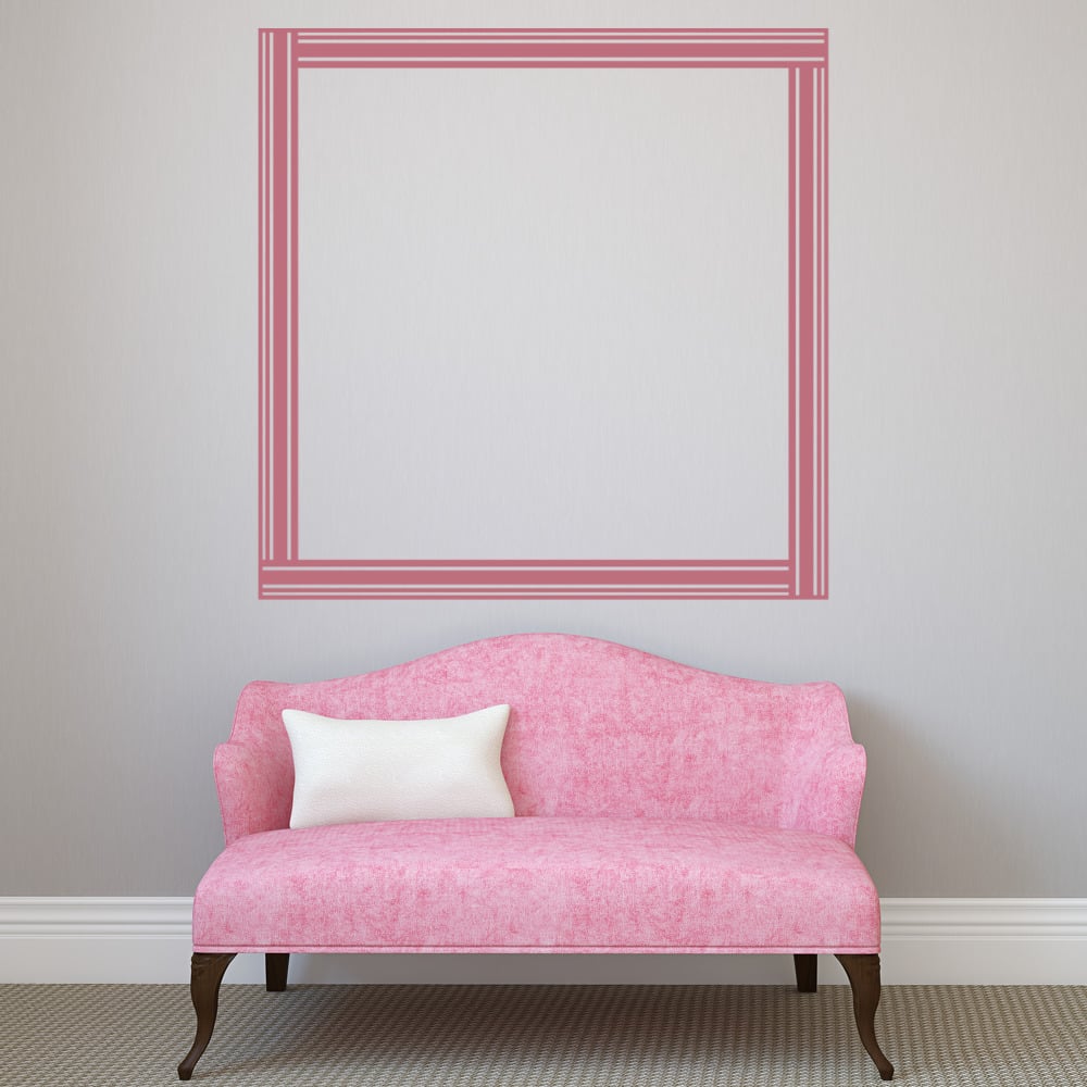 Square Picture Frame Wall Sticker