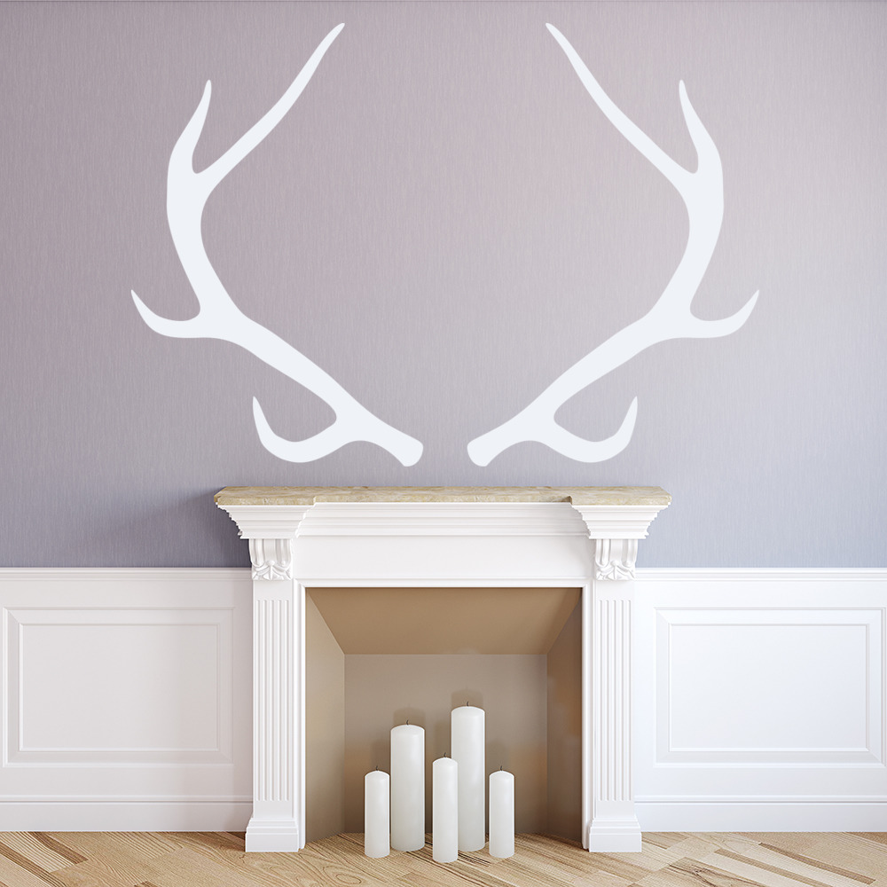 Stag Antlers Deer Animals Wall Sticker