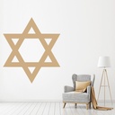 Star Of David Jewish Symbol Wall Sticker