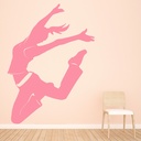 Street Dancing Break Dance Wall Sticker