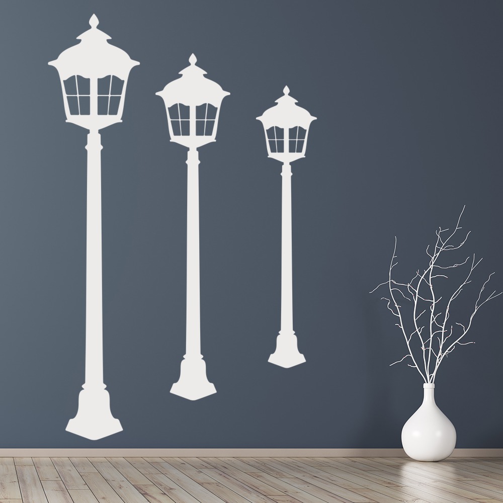 Street Lights Lamp Post Wall Sticker