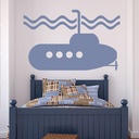 Submarine Ships Boat Transport Wall Sticker