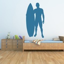 Surfer Surfboard Sports Wall Sticker