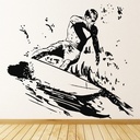 Surfing Surf Wall Sticker