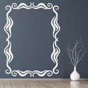 Swirl Picture Frame Wall Sticker - Mod8