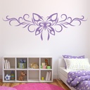 Swirling Butterfly Butterflies Wall Sticker