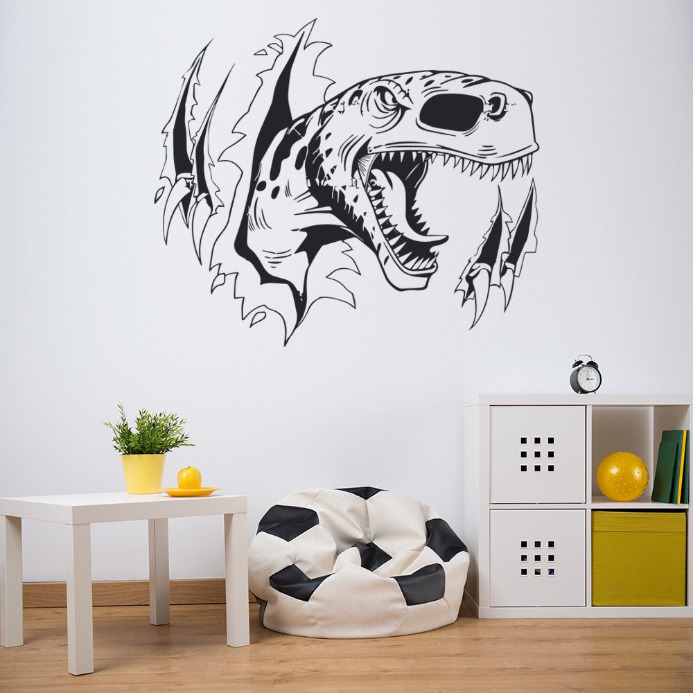 T Rex Attack Jurassic Park Wall Sticker
