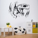 T Rex Attack Jurassic Park Wall Sticker