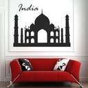 Taj Mahal India Landmark Wall Sticker - Mod1
