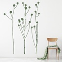 Tall Grass Simple Reeds Wall Sticker