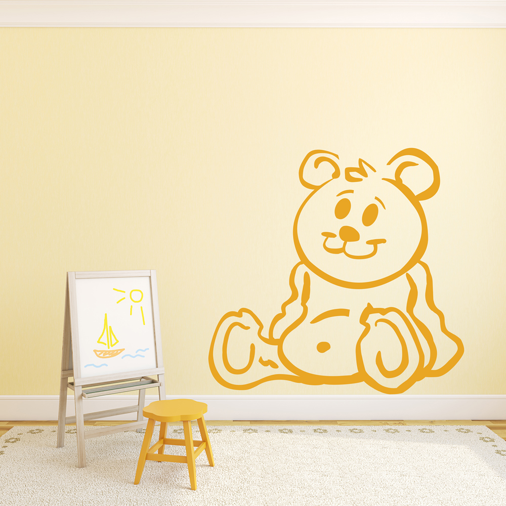 Teddy Bear Nursery Wall Sticker - Mod5
