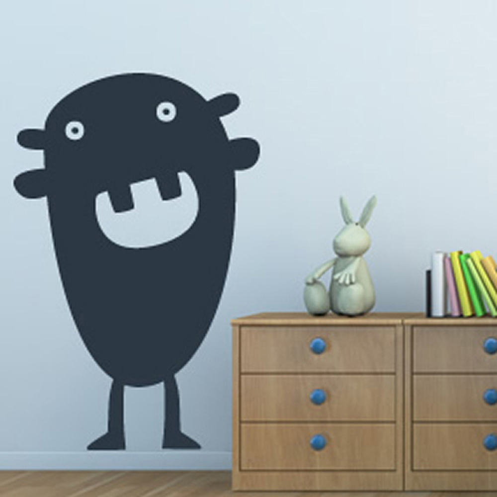Teeth Monster Halloween Wall Sticker