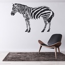 The Zebra Safari Animals Wall Sticker