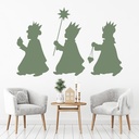 Three Kings Nativity Christmas Wall Sticker
