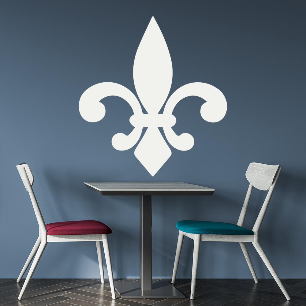 Tile Fleur De Lis Wall Sticker