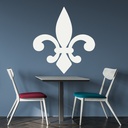 Tile Fleur De Lis Wall Sticker