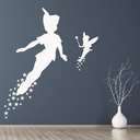 Tinkerbell & Peter Pan Nursery Wall Sticker