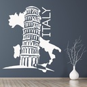 Tower Of Pisa Italy Wall Sticker - Mod5