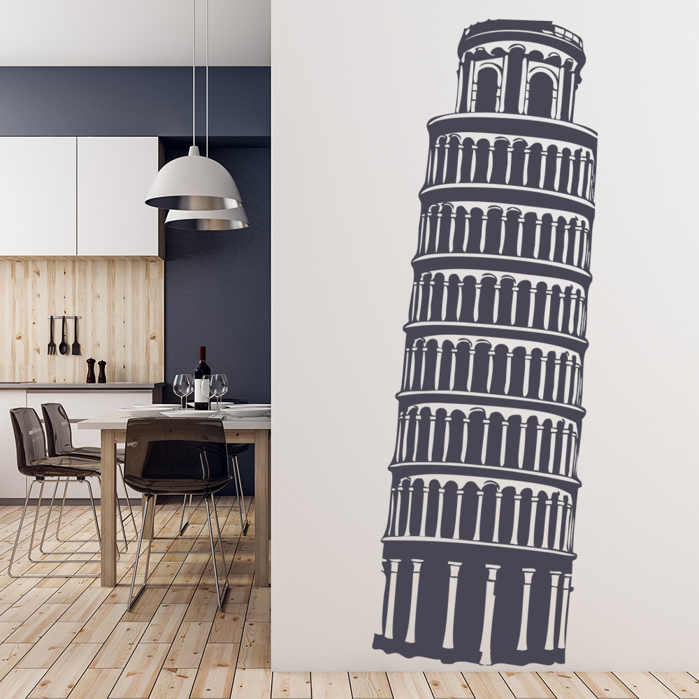 Tower Of Pisa Italy Wall Sticker - Mod4