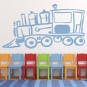 Train Boys Bedroom Wall Sticker