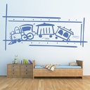 Train Nursery Wall Sticker