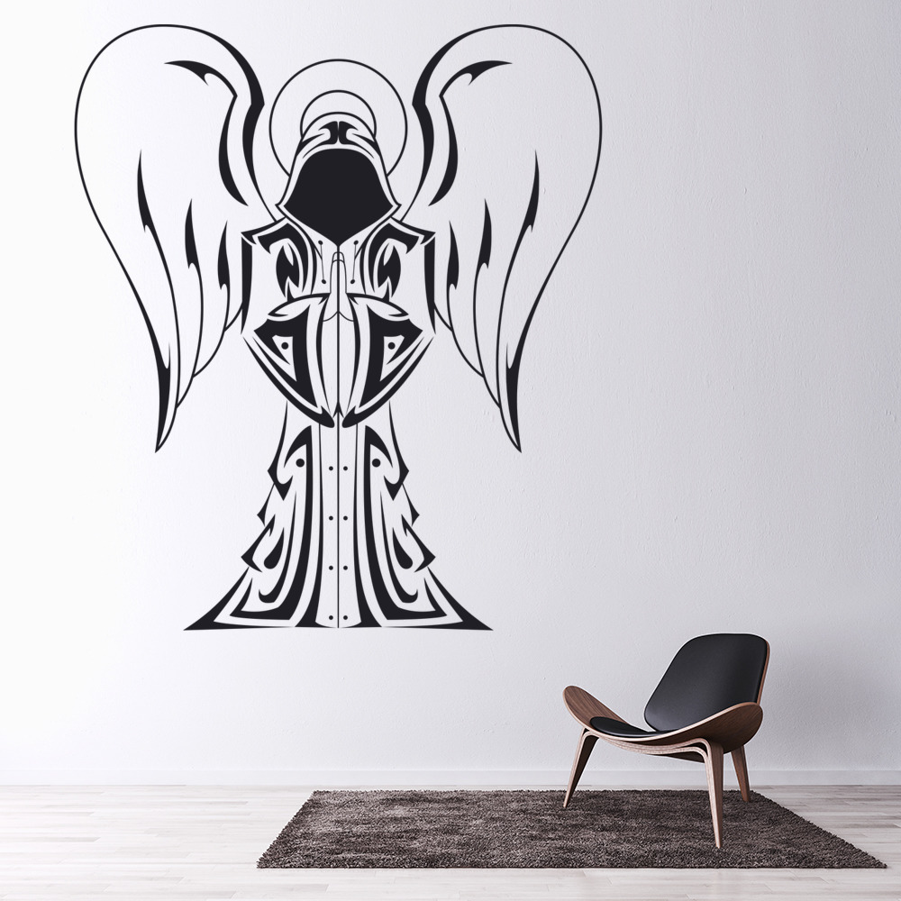 Tribal Angel Wall Sticker