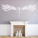 Tribal Dragonfly Insects Wall Sticker